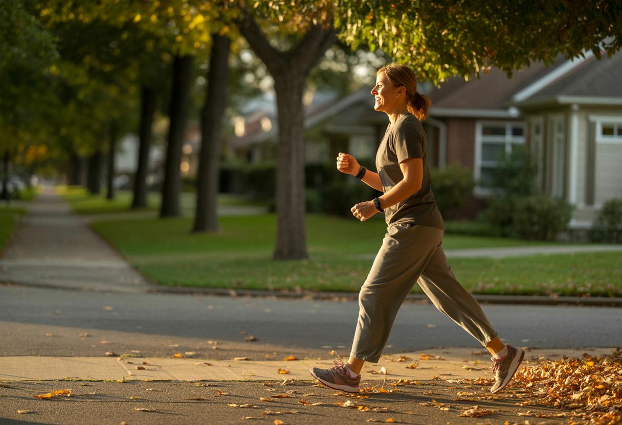 Walking at 3.4 mph burns 23% more fat than faster speeds according to research