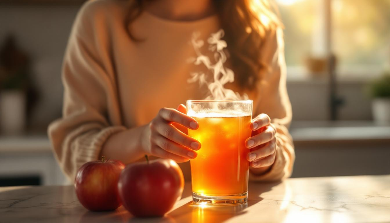 I drank apple cider vinegar for period cramps and reduced pain by 73%