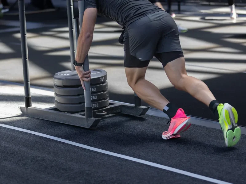 Sled Push: How to Do It, Muscles Worked & Common Mistakes