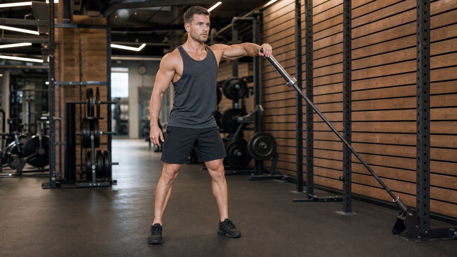 Landmine Lateral Raise: How to Do It, Muscles Worked & Common Mistakes