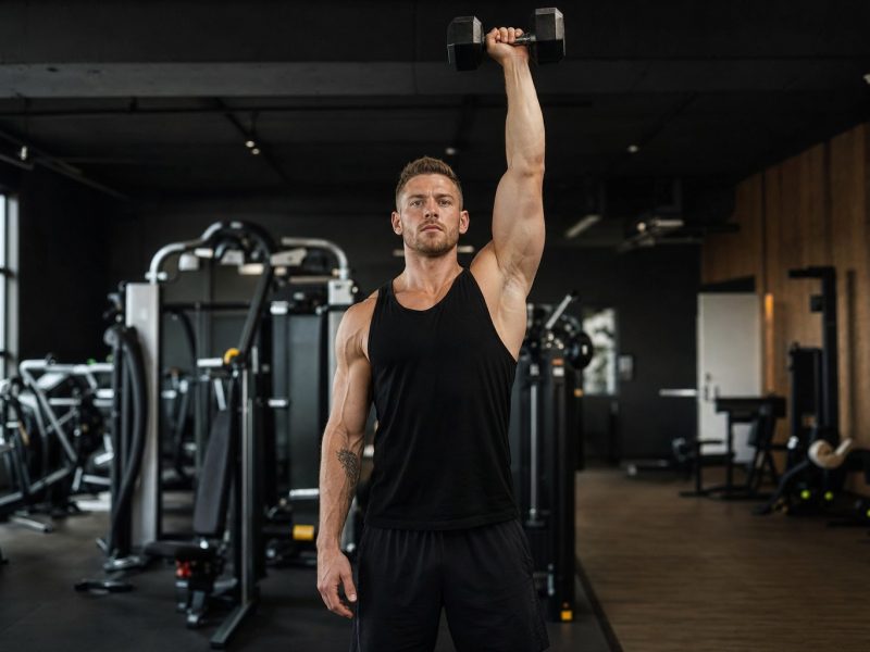 One-Arm Dumbbell Press: How to Do It, Muscles Worked & Common Mistakes
